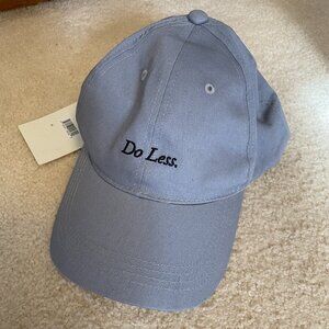 NWT Rare Merit Beauty Blue "Do Less" Baseball Cap